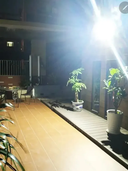Luminária Externa Led Solar COB LUZ-7701