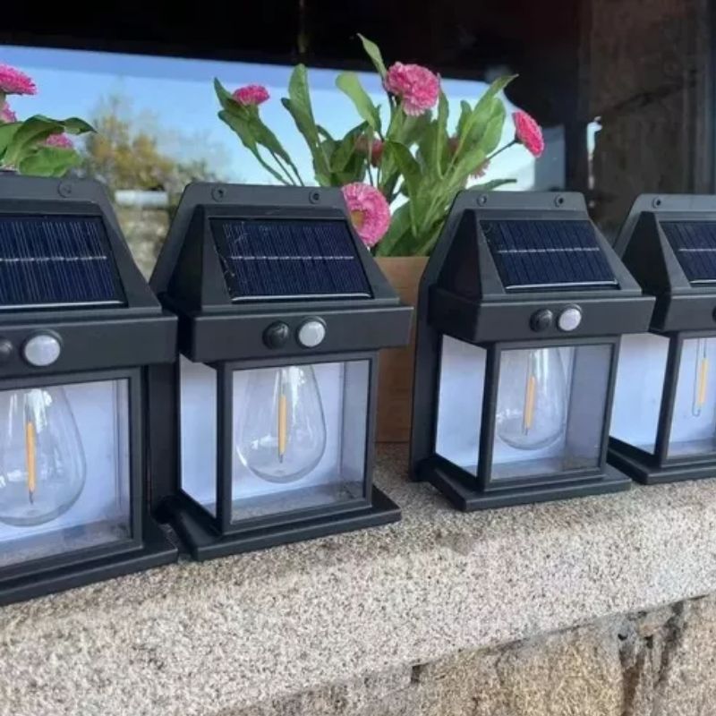 Refletor De Parede Com Luz Solar Sensor De Presença 18W - Essentec