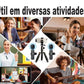 Microfone Lapela Sem Fio Bluetooth com Cabo USB