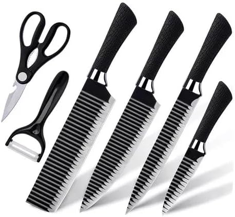 Jogo de Facas do Chef Master Profissional 6 Peças