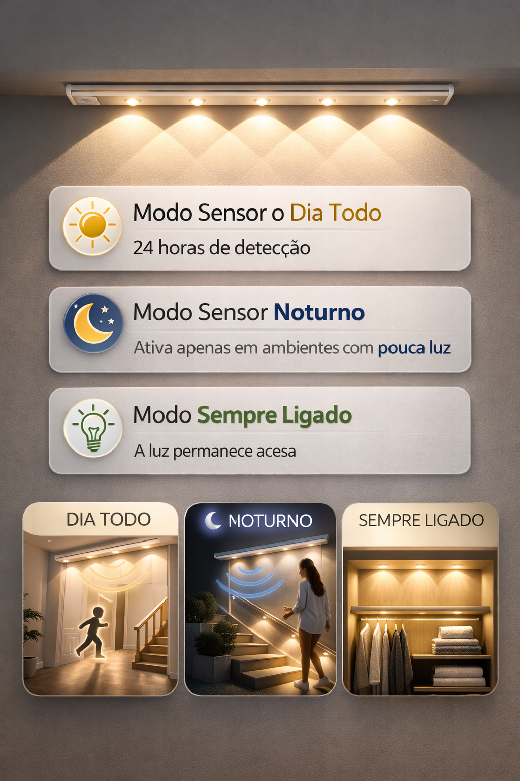 Essentec Sentinela, ande com segurança no escuro.